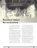 Cover page: Residual Space Re-evaluated     [Portfolio]