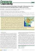 Cover page: Identifying Vulnerable Populations through an Examination of the Association Between Multipollutant Profiles and Poverty