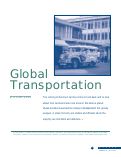 Cover page: Global Transportation