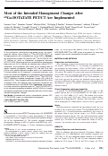 Cover page: Most of the Intended Management Changes After 68Ga-DOTATATE PET/CT Are Implemented