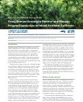 Cover page of Efficient Urban Water Management:&nbsp;Using Remote Sensing to Monitor and Manage Irrigated Landscape in Inland Southern California