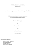 Cover page: Size Oblivious Programming of Clusters for Irregular Parallelism