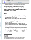 Cover page: Voluntary Exercise Rescues the Spatial Memory Deficit Associated With Early Life Isoflurane Exposure in Male Rats.