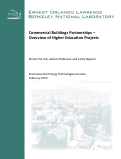 Cover page: Commercial Buildings Partnerships - Overview of Higher Education Projects