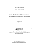 Cover page: Oakland Youth's Views of Working Experiences and Other After-School Activities and Programs&nbsp;