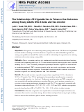 Cover page: The Relationship of E-Cigarette Use to Tobacco Use Outcomes Among Young Adults Who Smoke and Use Alcohol.