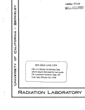 Cover page: SECONDARY PARTICLES RESULTING FROM 375 MeV ALPHA BOMBARDMENT OF NUCLEI