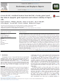 Cover page: A trans10-18:1 enriched fraction from beef fed a barley grain-based diet induces lipogenic gene expression and reduces viability of HepG2 cells