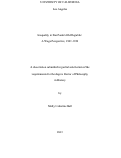 Cover page: Inequality in Sï¿½o Paulo's Old Republic: A Wage Perspective, 1891-1930