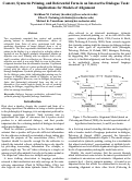 Cover page: Context, Syntactic Priming, and Referential Form in an Interactive Dialogue Task: Implications for Models of Alignment