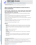 Cover page: Effects of pulsatile intravenous follicle-stimulating hormone treatment on ovarian function in women with obesity