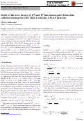 Cover page: Study of the rare decays of Bs0 and B0 into muon pairs from data collected during the LHC Run 1 with the ATLAS detector