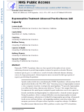 Cover page: Buprenorphine Treatment: Advanced Practice Nurses Add Capacity