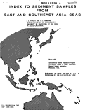 Cover page: Index to Sediment Samples from East and Southeast Asia Seas