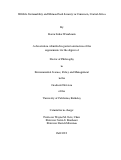 Cover page: Wildlife Sustainability and Human Food Security in Cameroon, Central Africa