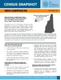 Cover page: Census Snapshot: New Hampshire