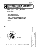 Cover page: Method of Measuring Nighttime U-Values Using the Mobile Window Thermal Test Facility