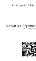 Cover page: De Natura Organica