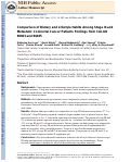 Cover page: Comparison of Dietary and Lifestyle Habits Among Stage III and Metastatic Colorectal Cancer Patients: Findings from CALGB 89803 and CALGB 80405