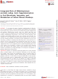 Cover page: Integrated Role of Bifidobacterium animalis subsp. lactis Supplementation in Gut Microbiota, Immunity, and Metabolism of Infant Rhesus Monkeys