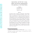 Cover page: Summertime, and the livin’ is easy: Winter and summer pseudoseasonal life expectancy in the United States