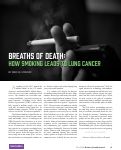 Cover page: Breaths of Death: How Smoking Leads to Lung Cancer