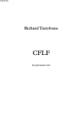 Cover page: CFLF