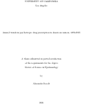 Cover page: Annual trends in psychotropic drug prescription in American minors, 1996-2018