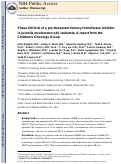 Cover page: Phase II/III trial of a pre‐transplant farnesyl transferase inhibitor in juvenile myelomonocytic leukemia: A report from the Children's Oncology Group