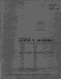 Cover page: Journal of Glenn T. Seaborg - Vol 6