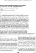 Cover page: Roles of saltation, sandblasting, and wind speed variability on mineral dust aerosol size distribution during the Puerto Rican Dust Experiment (PRIDE)