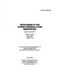 Cover page: GPS/GIS Technologies for Traffic Surveillance and Management: A Testbed Implementation Study