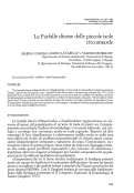 Cover page: Le Farfalle diurne delle piccole isole circumsarde