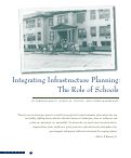Cover page: Integrating Infrastructure Planning: The Role of Schools