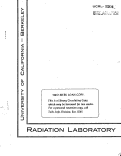 Cover page: ANGULAR DISTRIBUTION OF NEUTRONS FROM TARGETS BOMBARDED BY 20 MEV DEUTERONS