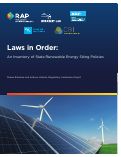 Cover page: Laws in Order: An Inventory of State Renewable Energy Siting Policies