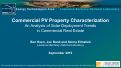 Cover page: Commercial PV Property Characterization: An Analysis of Solar Deployment Trends in Commercial Real Estate