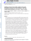 Cover page: Inhibition of Chronic Pancreatitis and Murine Pancreatic Intraepithelial Neoplasia by a Dual Inhibitor of c-RAF and Soluble Epoxide Hydrolase in LSL-KrasG¹²D/Pdx-1-Cre Mice.