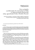 Cover page: Note corologiche e problematiche di conservazione in Sicilia su <i>Stipa austroitalica</i> Martinovsky subsp. <i>appendiculata</i> (Celak.) Moraldo (Poaceae)