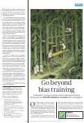 Cover page: Go beyond bias training