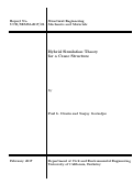 Cover page: Hybrid simulation theory for a crane structure