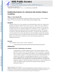 Cover page: Establishing Tolerance to Commensal Skin Bacteria Timing Is Everything