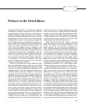 Cover page: Preface to the First Edition