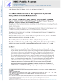 Cover page: The Effect of Tobacco Use on the Expression of Placental Transporters in Alaska Native Women