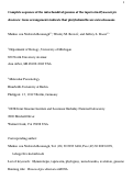 Cover page: Complete Sequence of the mitochondrial genome of the tapeworm Hymenolepis diminuta: Gene arrangements indicate that platyhelminths are eutrochozoans