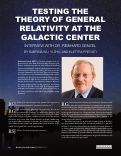 Cover page: Testing the Theory of General Relativity at the Galactic Center
