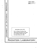 Cover page: INTERACTIONS OF FAST ELECTRONS AND POSITRONS WITH MATTER