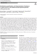 Cover page: Distribution, quantification, and characterization of substance P enteric neurons in the submucosal and myenteric plexuses of the porcine colon.