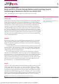 Cover page: Racial and Ethnic Diversity Among Obstetrics and Gynecology, Surgical, and Nonsurgical Residents in the US From 2014 to 2019