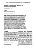 Cover page: Distributions of brominated organic compounds in the troposphere and lower stratosphere